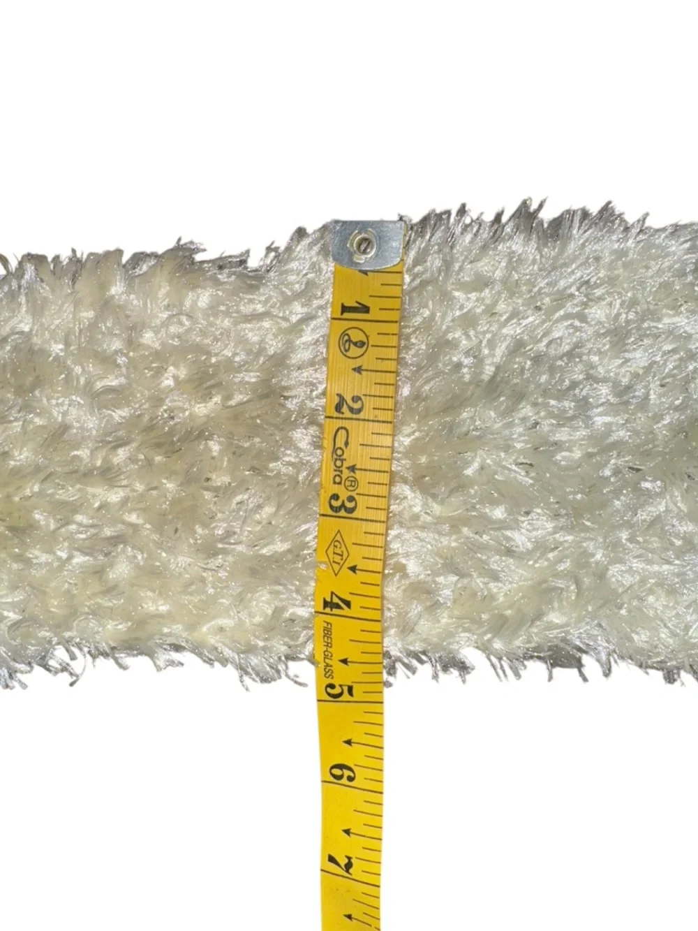 Cozy Cream Fuzzy Fringe Scarf